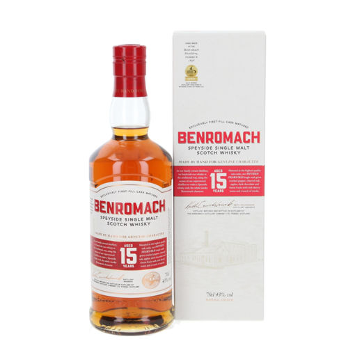 Afbeeldingen van BENROMACH 15Y SPEYSIDE 43° 70CL