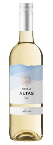 Afbeeldingen van Altas Tierras Wit Macabeo 75cl