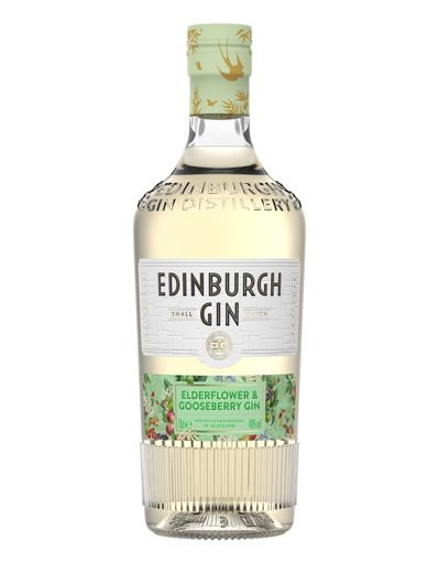 Afbeeldingen van EDINBURGH GIN ELDERFLOWER & GOOSEBERRY 40° 70CL